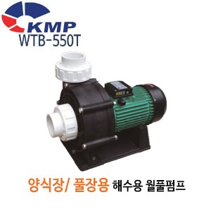 (펌프샵)KMP펌프 WTB-550T 월풀펌프 7.5마력 삼상 해수용펌프 (WTB550T/ WTB 550T/ 양식장용펌프,해수펌프,수영장용,풀장용펌프,해수월풀펌프)