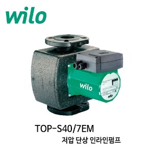 (펌프샵)윌로펌프 IPK40/65-0.4/2 인라인펌프 IPK-40-65-0.4-2 단상 반마력 구경40A (냉각수순환펌프, 난방순환펌프, 응축수축펌프,산업용펌프)
