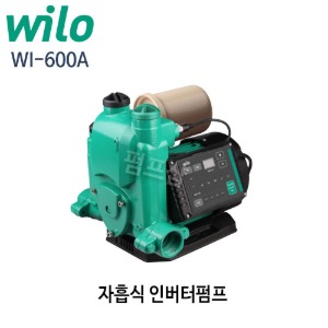 (펌프샵) 윌로펌프 WI-600A 자흡식 인버터펌프 1/2마력 32A 600W 가정용 급수용 (WI600A / WI 600A/ 농업용,가압펌프,우물자흡용)