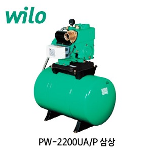 (펌프샵)윌로펌프 PW-2200UA/PW-C2200UA 고양정부스터 가압펌프 2마력 2200W 삼상 탱크용량8L 구경40A(PW2200UA/ PWC2200UA/ 가정용연립다세대주택용급수,얕은우물용펌프,고압용급수강화,자동가압펌프,빌딩상가주택용)